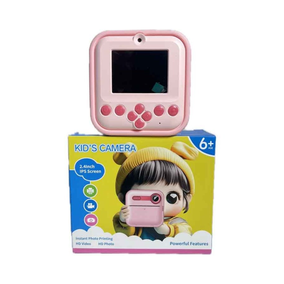 Kids Instant Print Camera with 2.4" Screen, 1080P HD Printer Camera