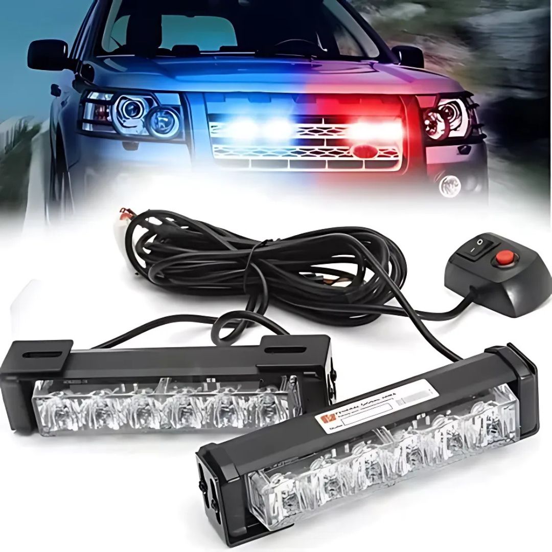 Warning Strobe Lights Light bar for Trucks Cars Waterproof