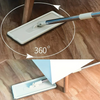 Household Cleaning Tool Wet Dry Hand-Free Mop Bucket Set With Plastic Basket Cloth Material
