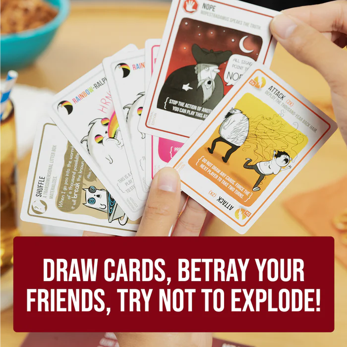 Exploding Kittens Card Game App Exploding Kittens (Original Edition) - Card Game – Assaf online shop