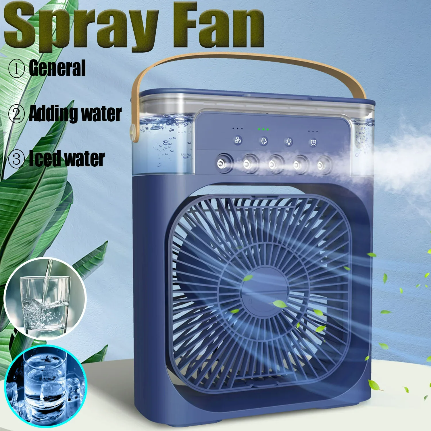 Portable Air Cooler Fan Air Conditioner And Humidifier AC