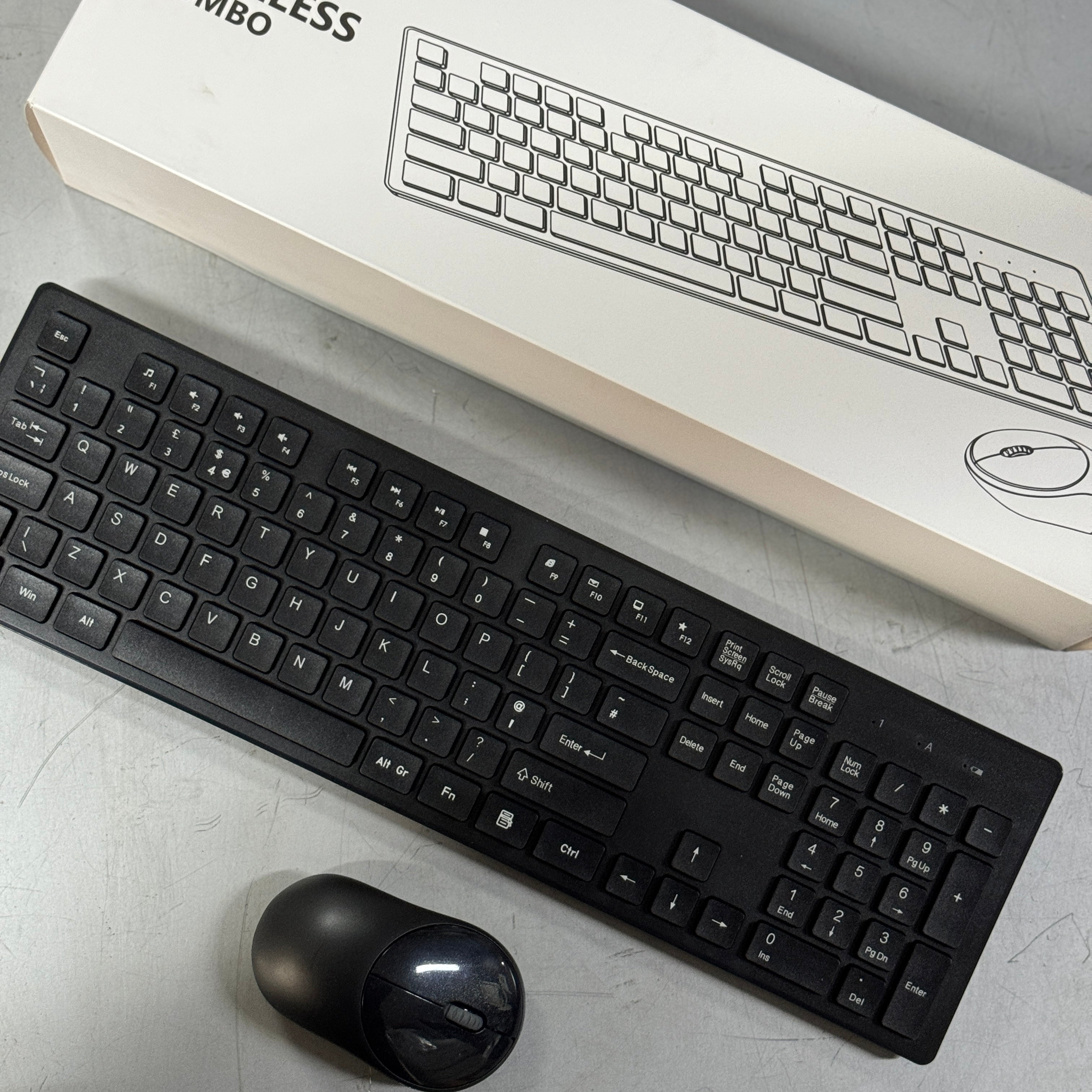 Wireless Combo Keyboard & Mouse