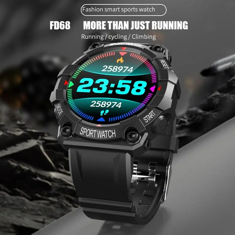 Bluetooth Smartwatch Touch Smart Bracelet Fitness