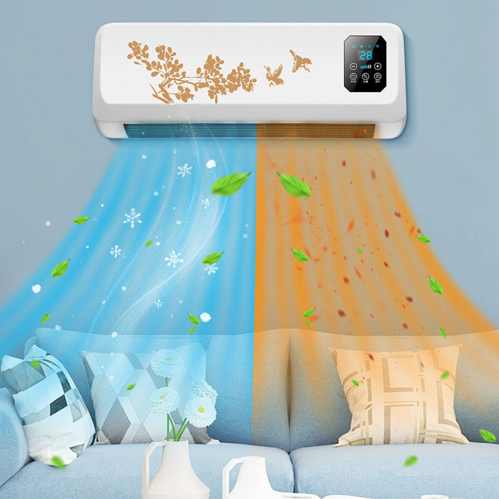 2 in 1 Portable Smart AC/Heating System - Air Conditioner & Heater