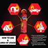 Fire Extinguisher Spray with Stand for Car and Home Use | Fire Stop Aluminium Spray 500ml