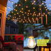 Outdoor String Lights with Bulbs Christmas