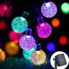 Solar String Lights, 1 Pack Outdoor String Light 50 LED 5 Meter Waterproof Solar Powered Christmas