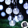 Solar String Lights, 1 Pack Outdoor String Light 50 LED 5 Meter Waterproof Solar Powered Christmas