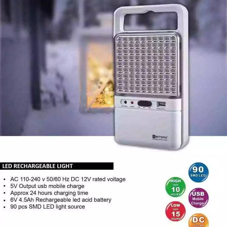 Portable Rechargeable Lantern 90 Led