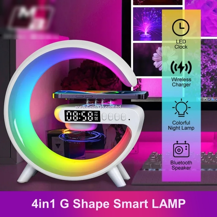 RGB  Wireless Charger Night Light Smart Light Sound machine G63
