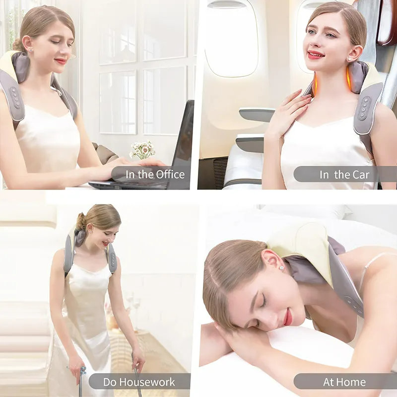 Neck Hand-Shaped Massager Wireless