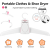 Umate Portable Clothes/Shoes Dryer