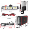 LED Police Lights for Car FSO Strobe Light Wireless Remote Ambulance 12V Emergency Warning Flash Strobe Car Accessories