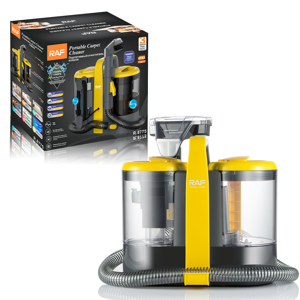 RAF R8775 Wireless UV Sanitizing Vacuum | Large Suction Handheld Mite Remover for Mattresses, Carpets & Furniture