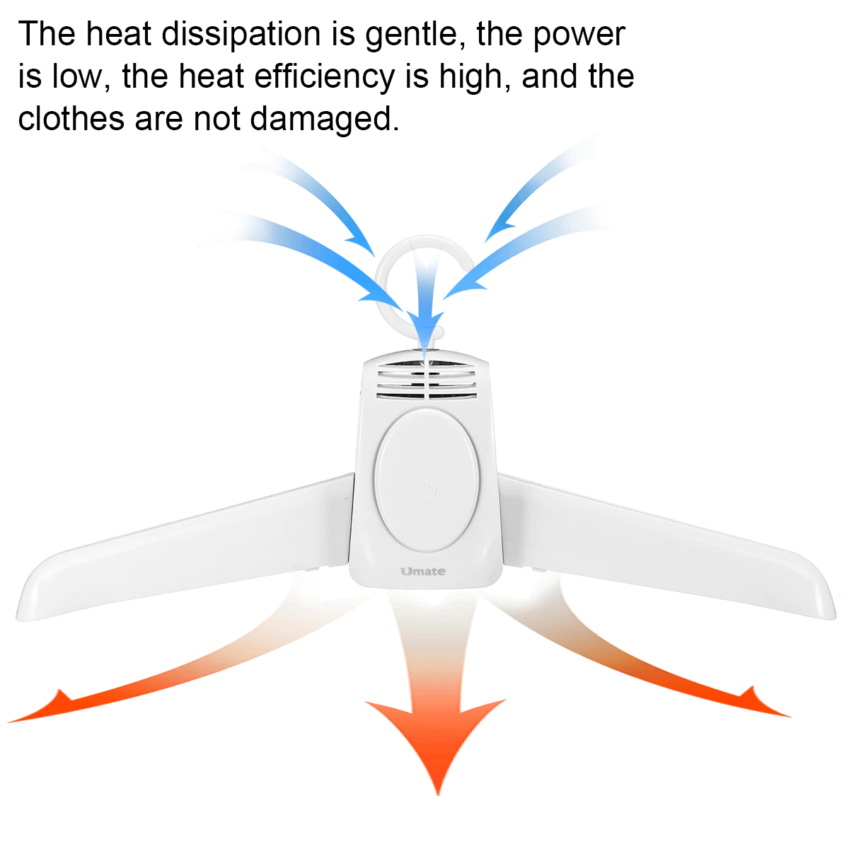 Umate Portable Clothes/Shoes Dryer