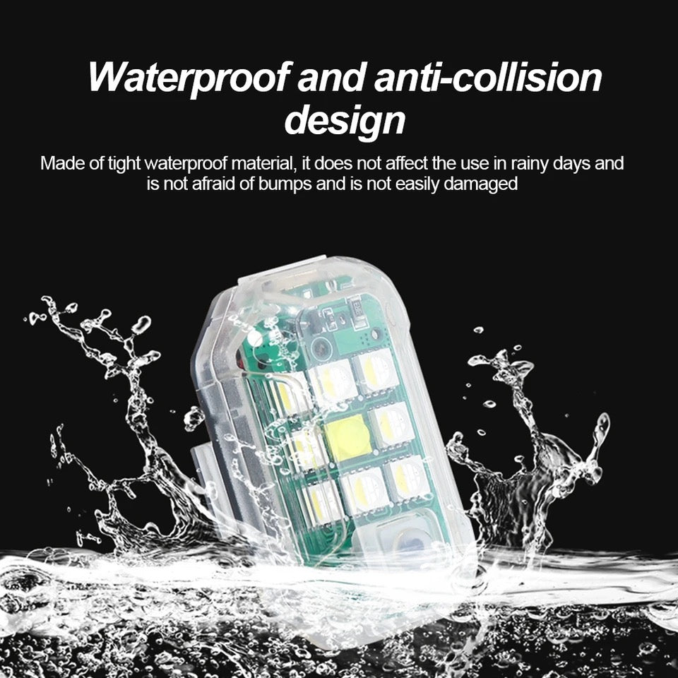 Waterproof Car Led Strobe Light With Remote Control