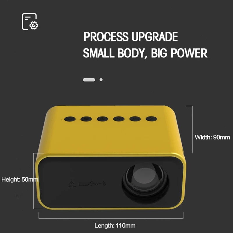 2024 New Home Cinema Mini Projector Yt500