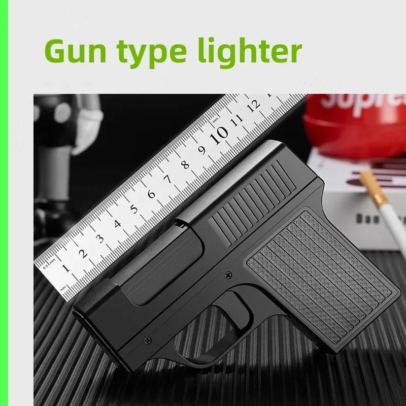 Pistol Lighter Torch Gas Gun Lighters Cigarette Case