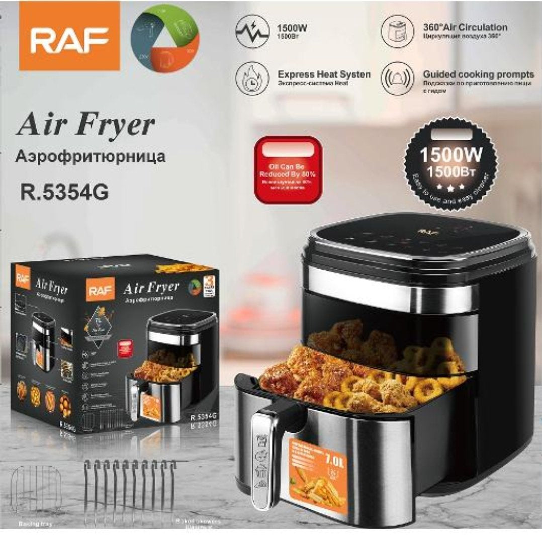 RAF Air Fryer Digital 1500 WAT 7 Liter Model R5354