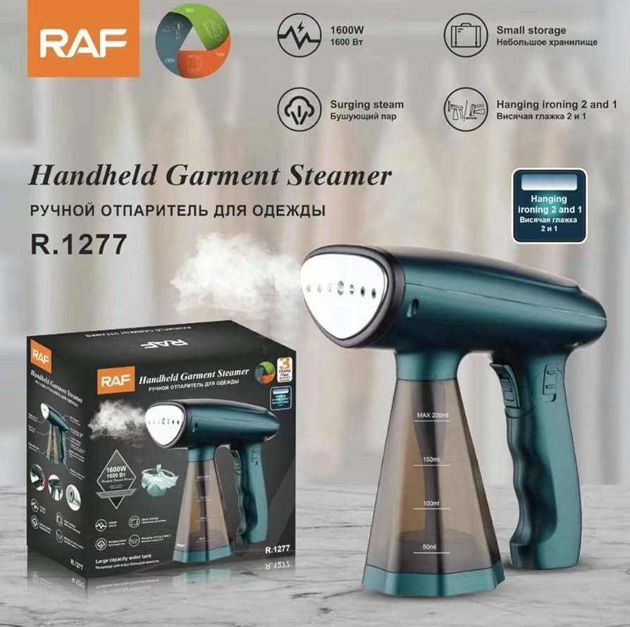 Raf Hanheld Garment Steamer Iron R1277