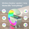 Wireless Charging Bedside LED Night Light, Bluetooth Speaker BT2301
