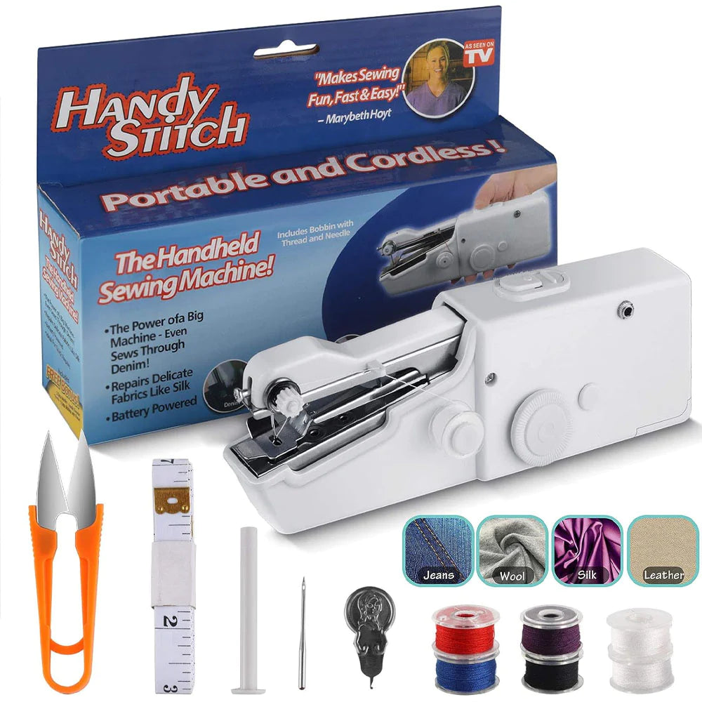 Mini Hand Sweing Machine Mini Handheld Sewing Machine Portable Electric β Assaf online shop