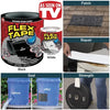 Flex Tape Black, Original Thick Flexible Rubberized Waterproof Tape - Seal and Patch Leaks, Works Underwater, Indoor Outdoor Projects