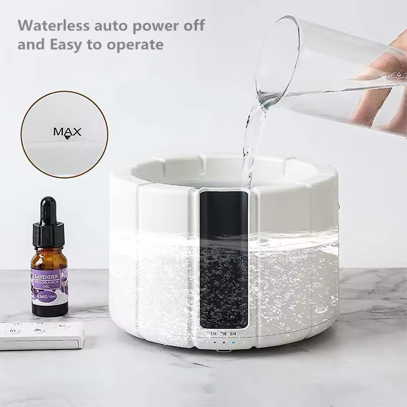 Air Humidifier Aroma Diffuser Ultrasonic Bonfire Flame Light