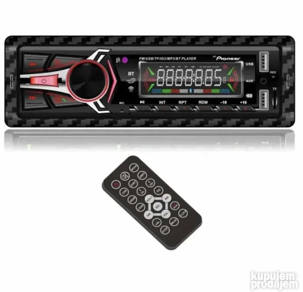 Pioneer Car Radio Mp3 Player Bluetooth / Usb / FM / AM / Aux