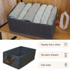 Cationic Steel Frame Storage Box, Foldable Portable Cloth Clothes Organizer Basket 40x28x18 Cm