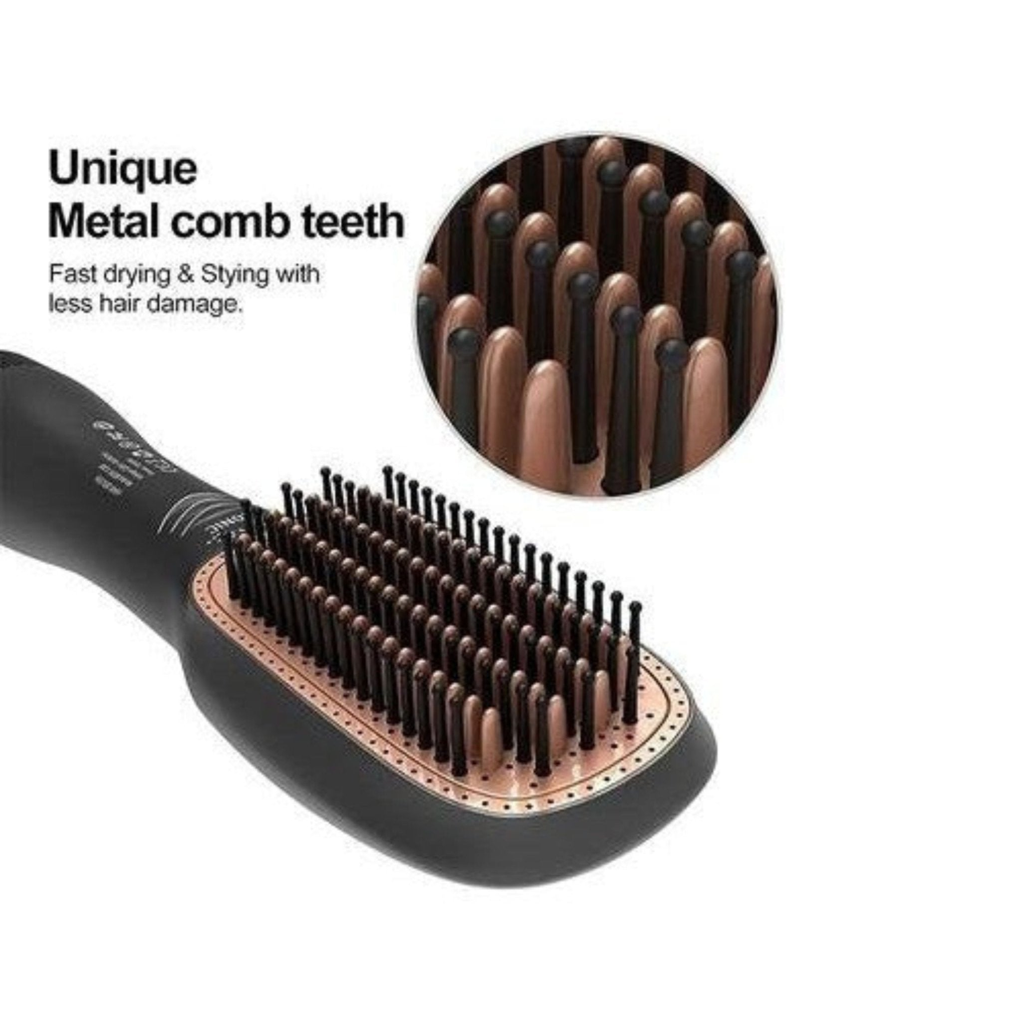 Joy 3 in 1 Ceramic Hair Straightening Brush 550W