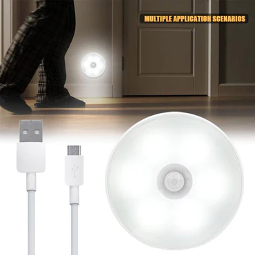 LED Wireless Motion Night Light Lamp Rechargeable