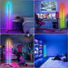 Smart RGB LED Corner Lamp Remote & Phone App Control