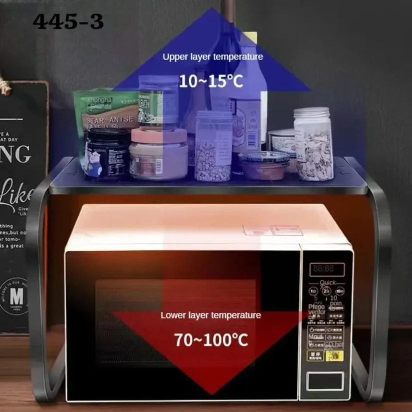 Microwave Stand Organizer