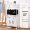 Large Foldable Laundry Basket with Shelf  Grid Organizer for Dirty Clothes, Home Laundry Storage & Organization