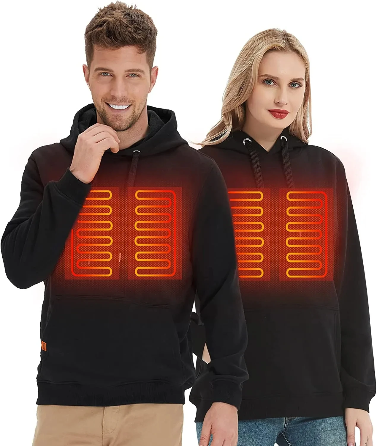 Self-Heating Hoodies for Men Women