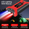 Portable Car Jump Starter Power Bank, Battery Booster Charger, Starting Device, Auto Emergency, Lighting Start-up, 12V