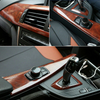 High Gloss Car Sticker Waterproof Car Interior Adhesive Wood Grain Film