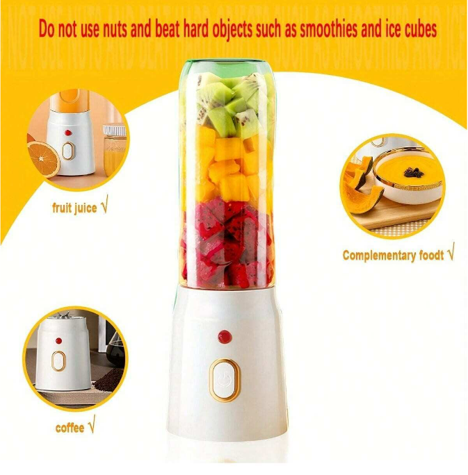 Portable Blender Cup Fast Charging, Compact