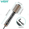 VGR Rotating Hot Air Brush Comb V494 - Black