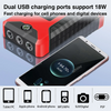 Portable Car Jump Starter Power Bank, Battery Booster Charger, Starting Device, Auto Emergency, Lighting Start-up, 12V