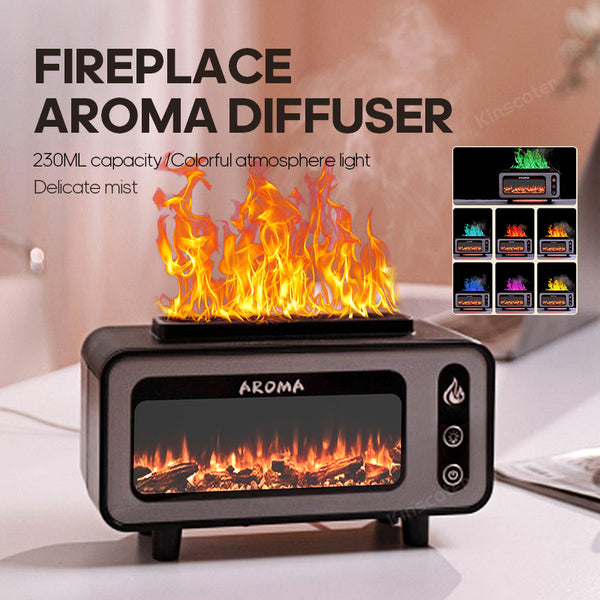 Vintage Fireplace Aroma Diffuser