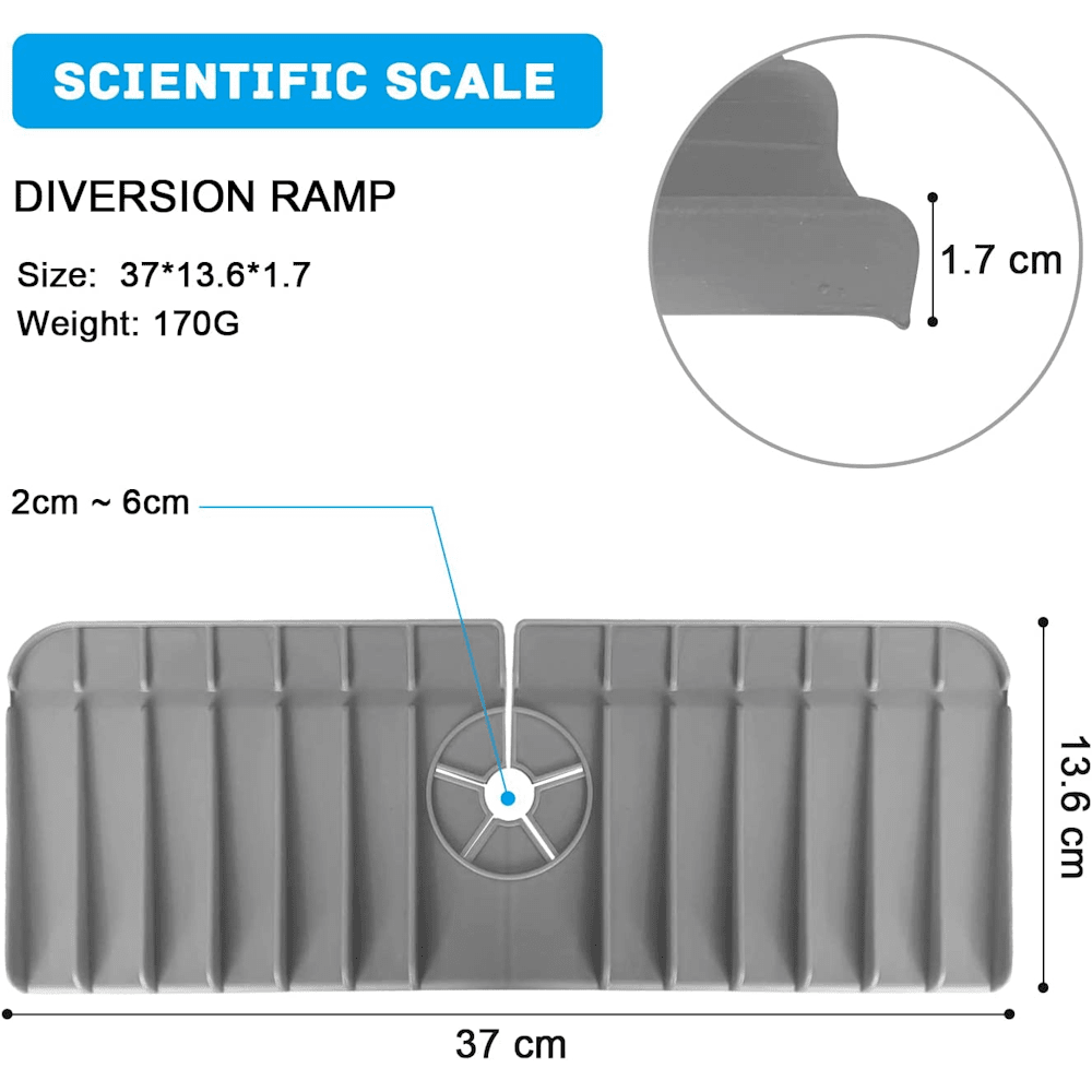 Faucet drain pad