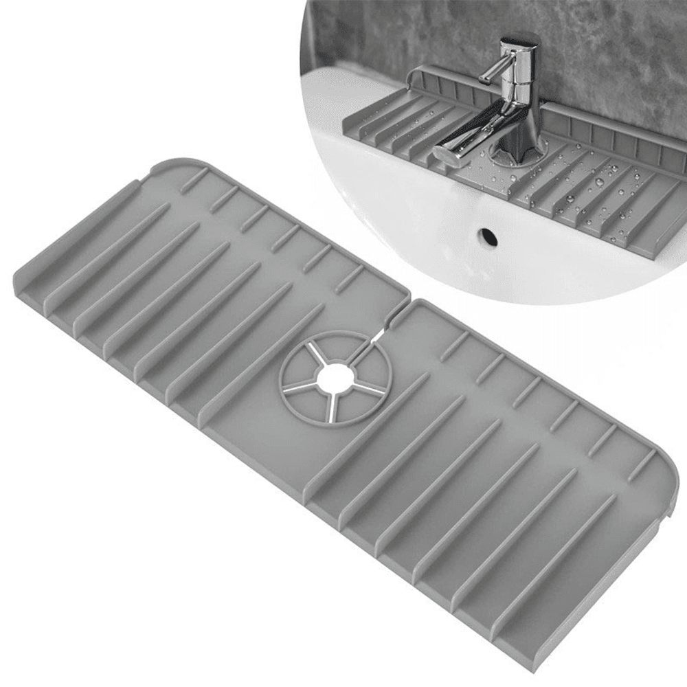 Faucet drain pad