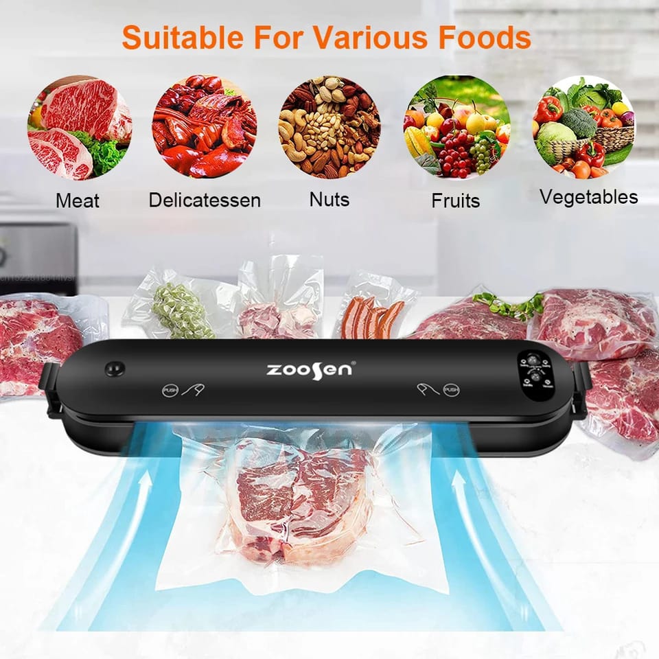 Food Vacuum Sealer Vacuum Packaging Machine For Food 220V Household Food Vacuum Sealing Machine ZSW-Z08