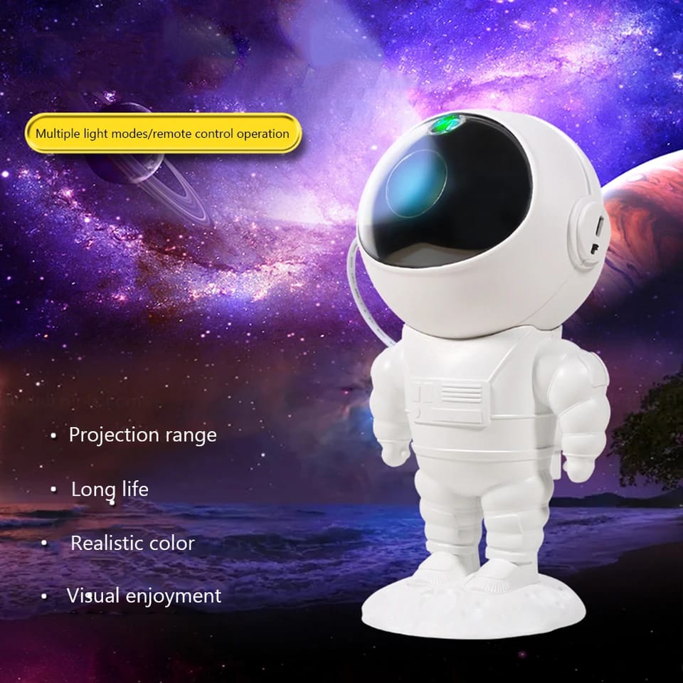 Astronaut Galaxy Sky Projector Rechargeable with Bluetooth Speaker