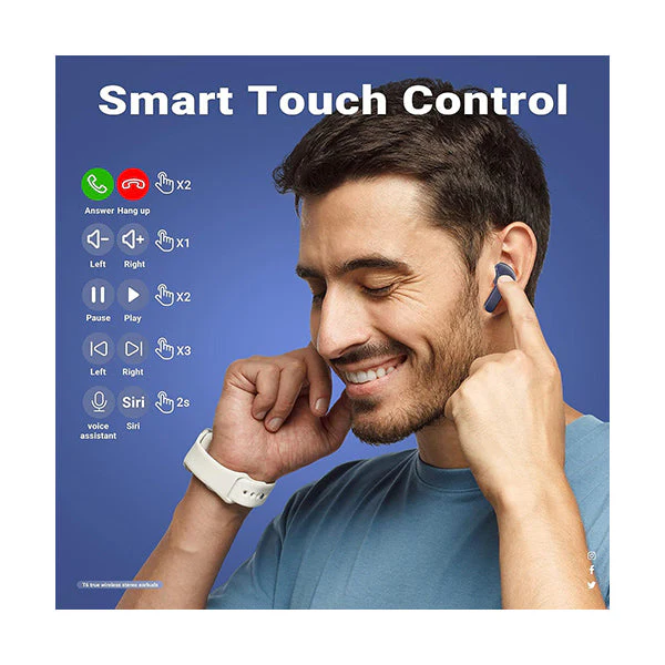 TWS Ultra Pods Pro Bluetooth Earbuds With Display