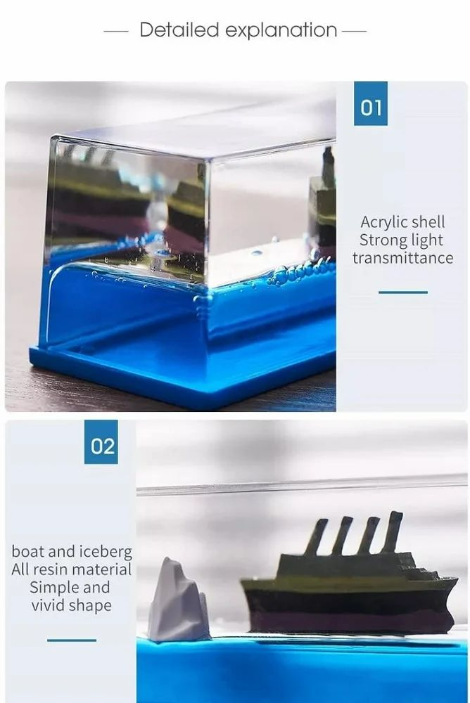 Unsinkable Titanic Cruise Ship Water Boat