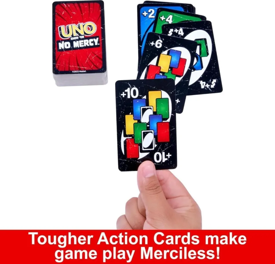 Uno cards with no mercy edition - Cardgames
