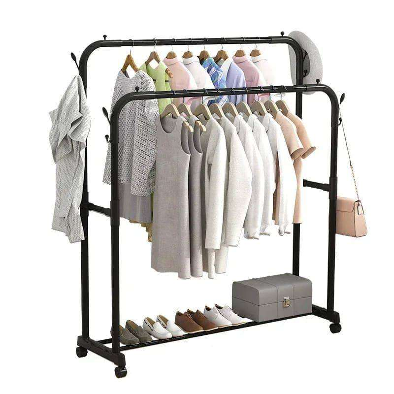 Premium Heavy-Duty Garment Rack – 48 kg Capacity | Sleek, Sturdy & Spa ...